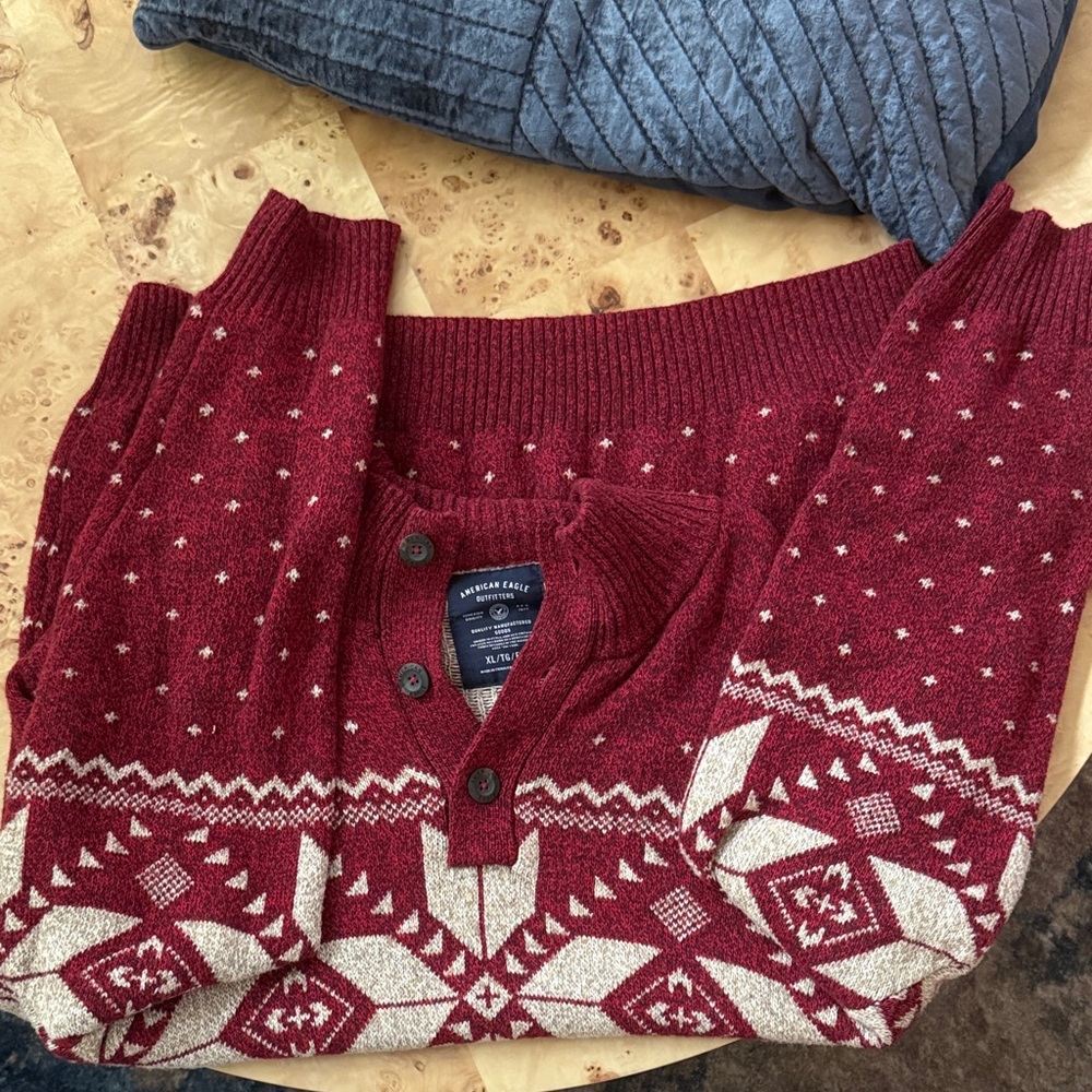 American Eagle wool sweater; Size XL